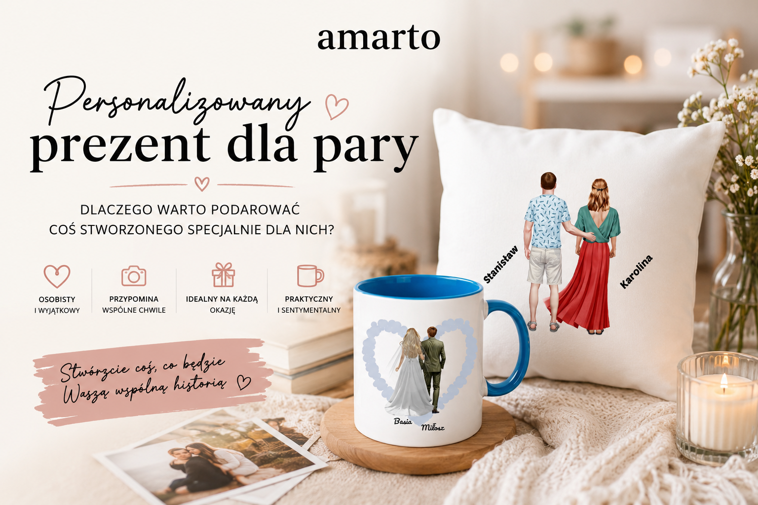 Personalizowany prezent dla pary – pomysły